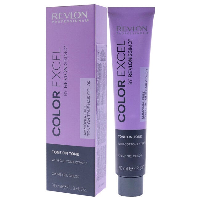 Revlonissimo Color Excel - 6.3 Dark Golden Blonde by Revlon for Unisex - 2.3 oz Hair Color, NA, alternate image number null