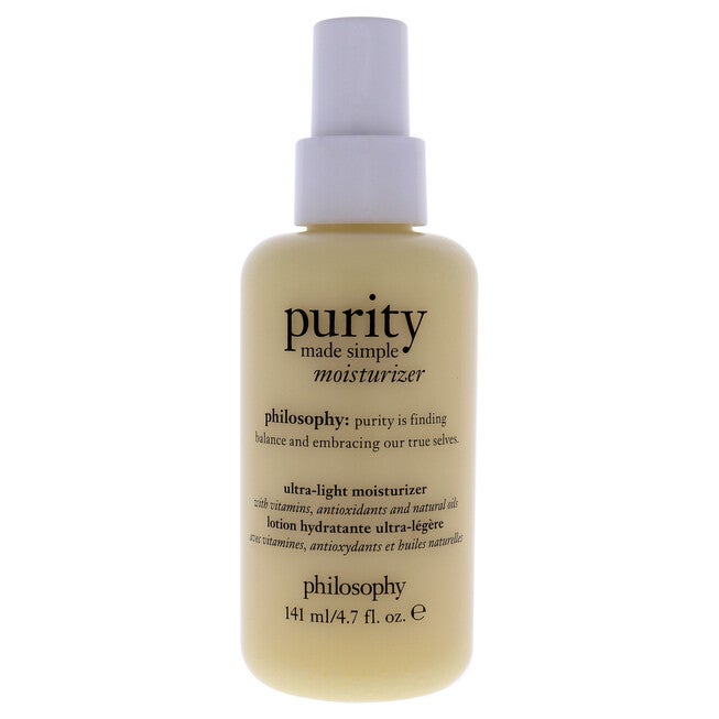 Purity Made Simple Ultra Light Moisturizer by Philosophy for Women - 4.7 oz Moisturizer, NA, alternate image number null