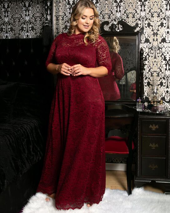 Leona Lace Gown, , alternate image number null