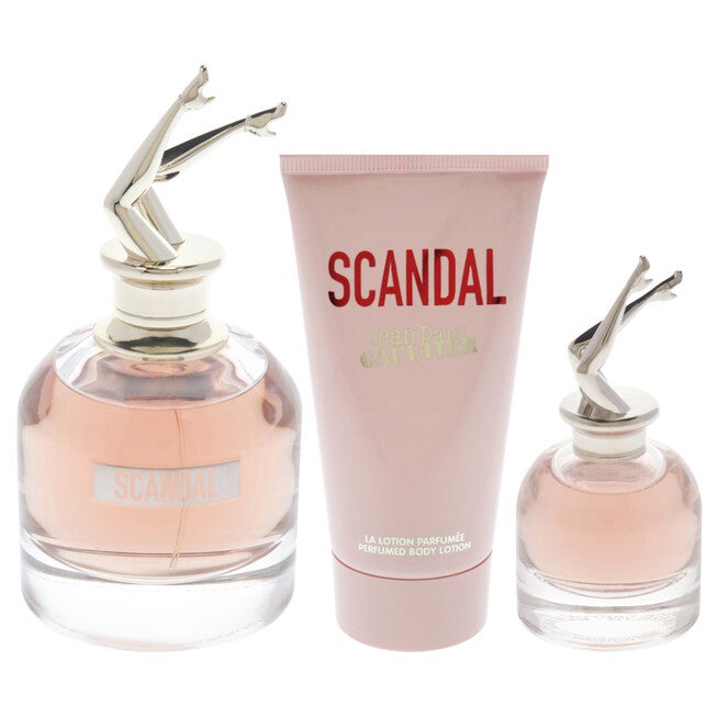 Scandal by Jean Paul Gaultier for Women - 3 Pc Gift Set 2.7oz EDP Spray, 0.20oz EDP Spray, 2.5oz Perfumed Body Lotion, NA, alternate image number null