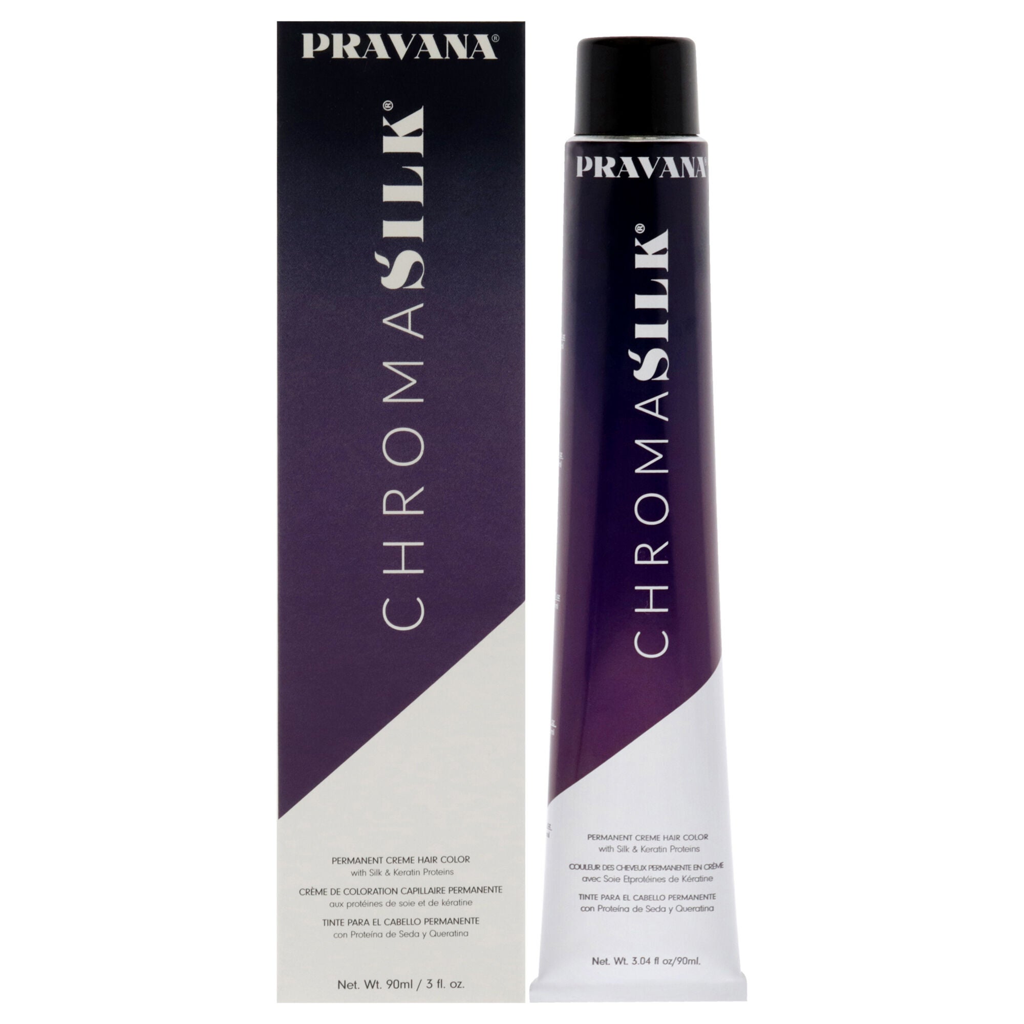 ChromaSilk Creme Hair Color - 10.13 Extra Light Ash Golden Blonde by Pravana for Unisex - 3 oz Hair Color, , alternate image number 5
