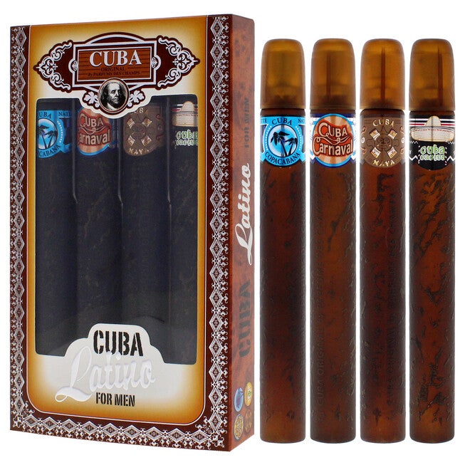 Cuba Latino Collection by Cuba for Men - 4 Pc Gift Set, NA, alternate image number null