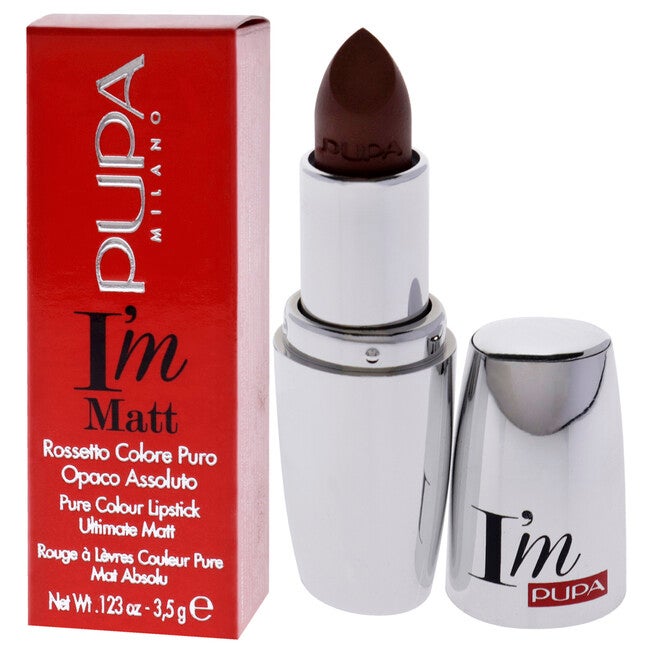 I Am Matte Pure Colour Lipstick - 016 Mochaccino by Pupa Milano for Women - 0.123 oz Lipstick, NA, alternate image number null