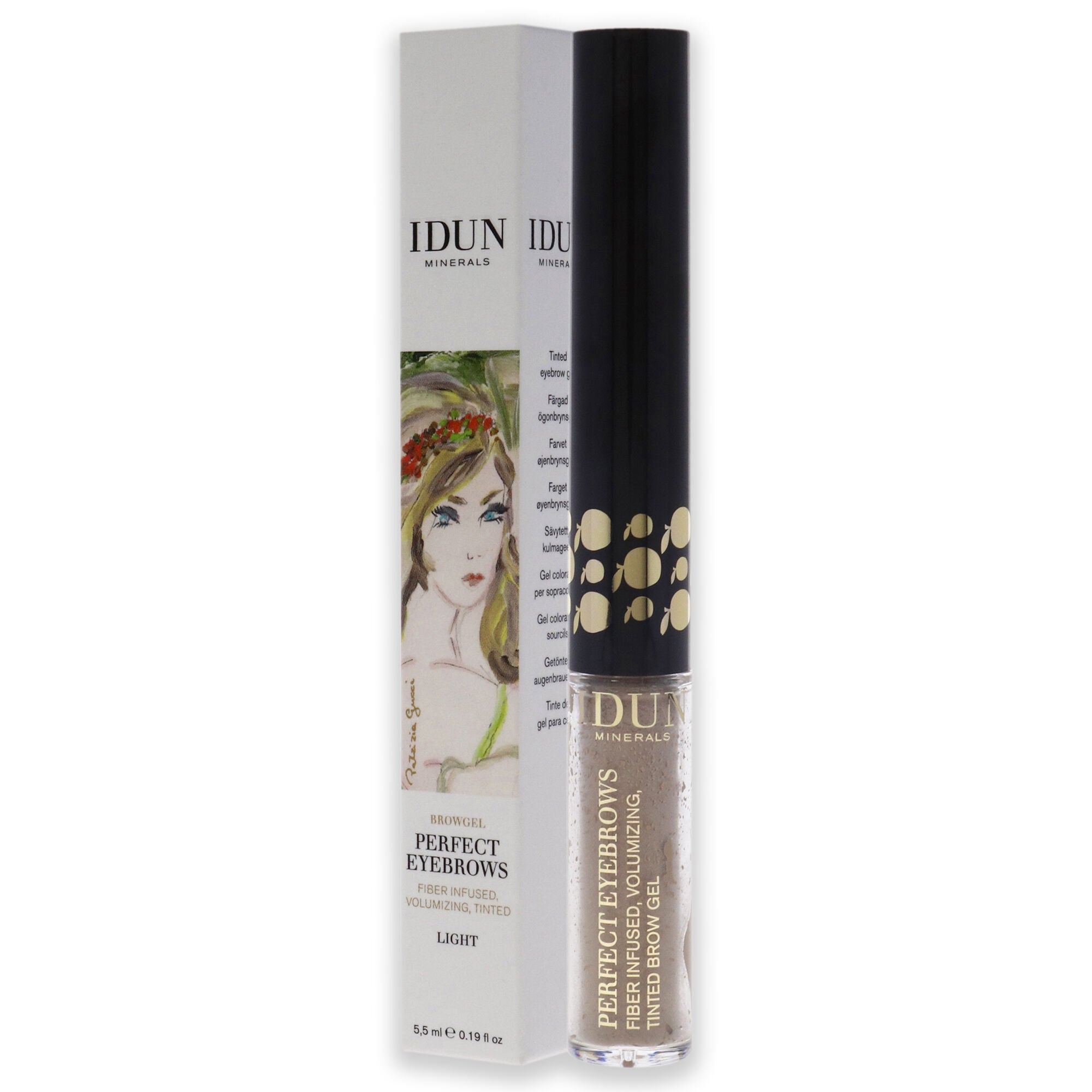 Perfect Eyebrows Gel - 301 Light by Idun Minerals for Women - 0.19 oz Eyebrow, , alternate image number 7