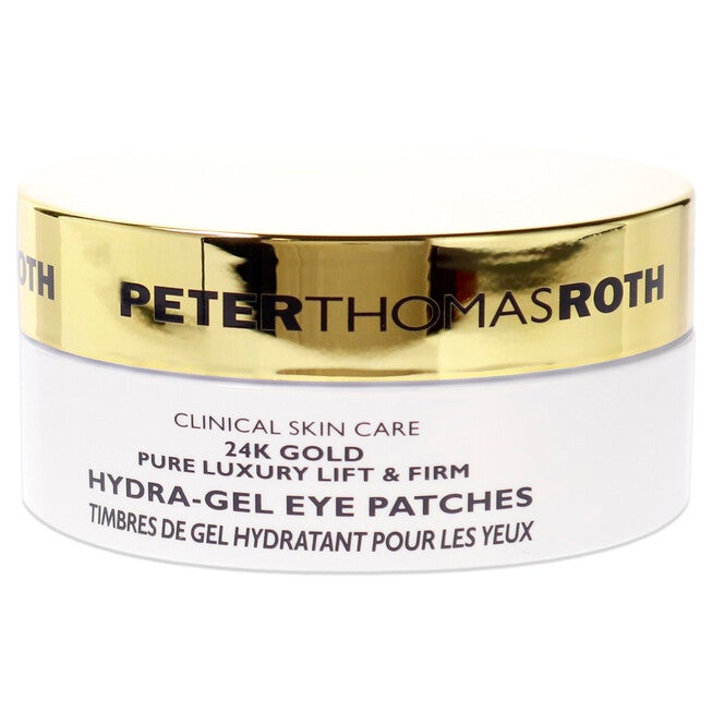 24K Gold Pure Luxury Lift and Firm Hydra-Gel Eye Patches by Peter Thomas Roth for Women - 60 Pc Patches, , alternate image number null