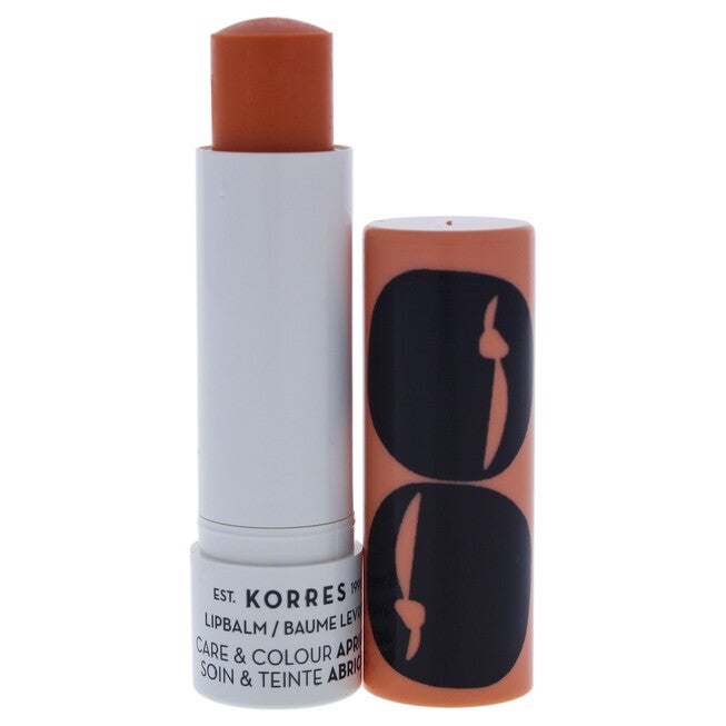 Lip Balm Care and Colour Stick - Apricot by Korres for Women - 0.17 oz Lip Balm, , alternate image number null