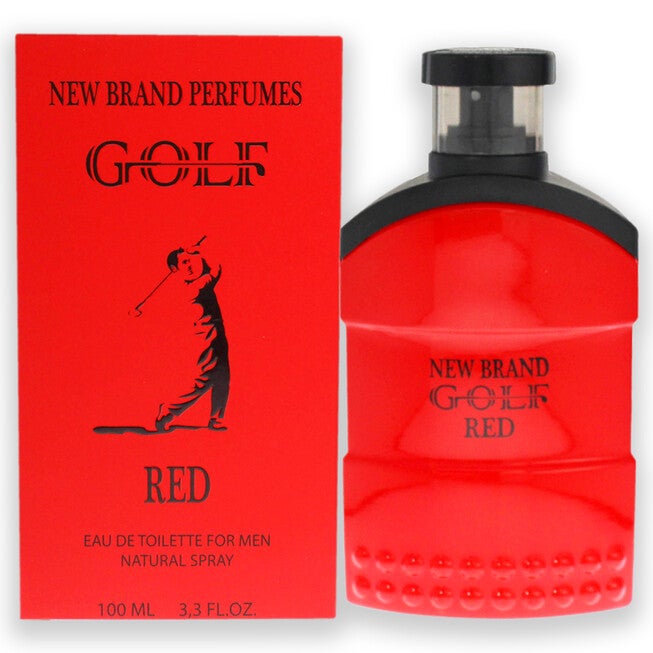 Golf Red by New Brand for Men - 3.3 oz EDT Spray, NA, hi-res image number null