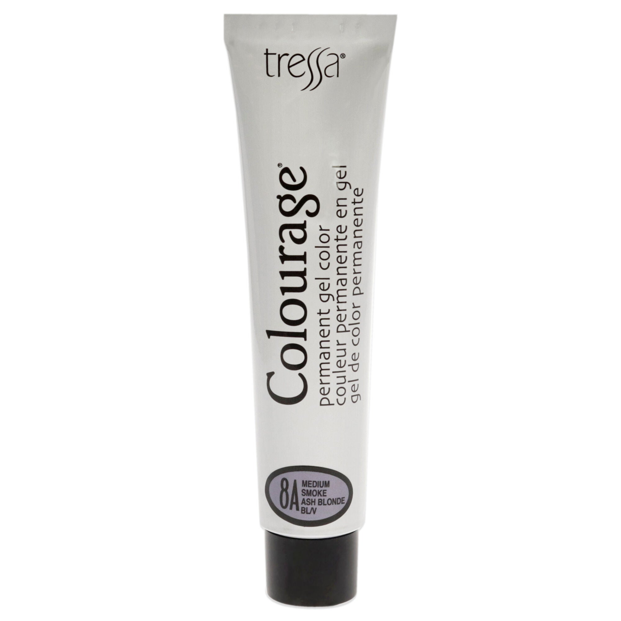 Colourage Permanent Gel Color - 8A Medium Smoke Ash Blonde by Tressa for Unisex - 2 oz Hair Color, See Description, alternate image number 1