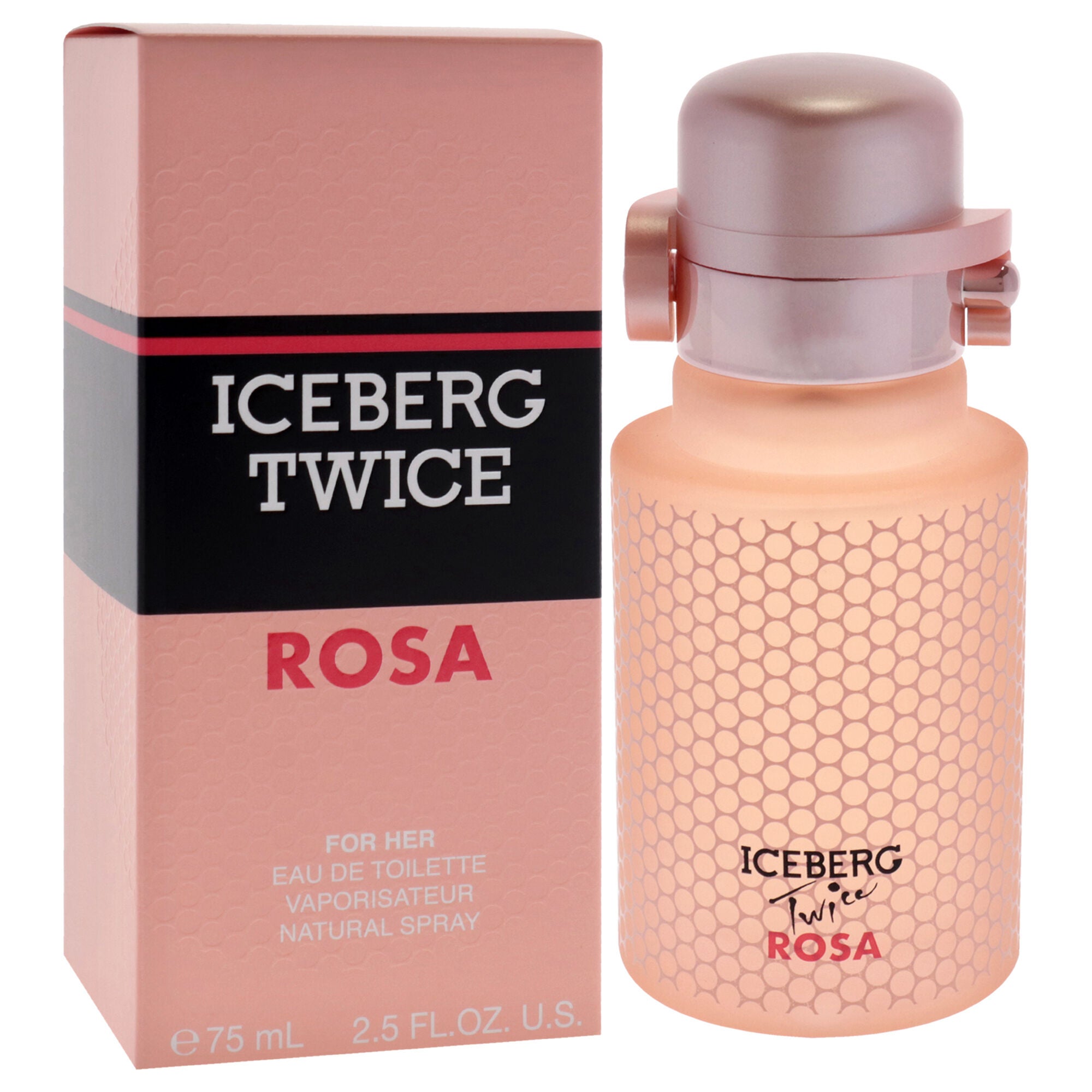 Iceberg Twice Rosa by Iceberg for Women - 2.5 oz EDT Spray, See Description, alternate image number 2