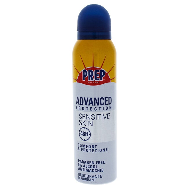 Advanced Protection Sensitive Skin Deodorant Spray by Prep for Unisex - 5 oz Deodorant Spray, See Description, hi-res image number 0