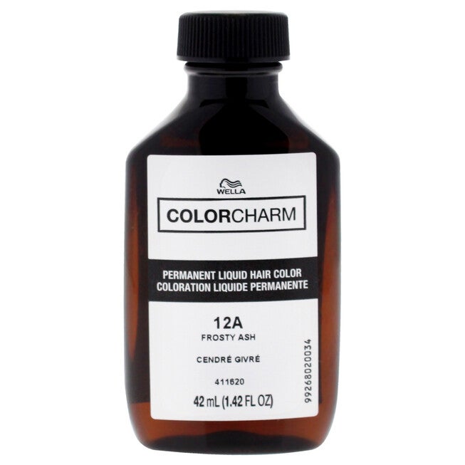 Color Charm Permanent Liquid Hair Color - 12A Frosty Ash by Wella for Unisex - 1.42 oz Hair Color, NA, alternate image number null
