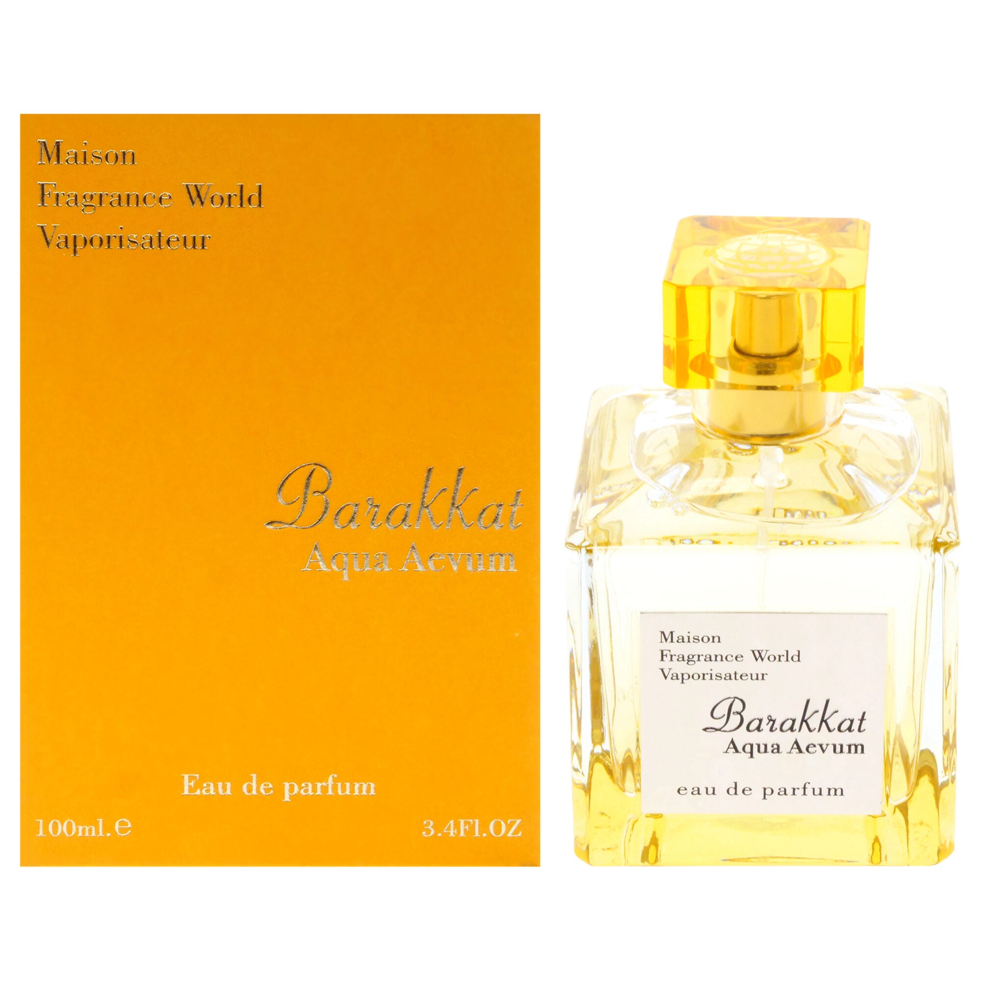 Maison Barakkat Aqua Aevum by Fragrance World for Unisex - 3.4 oz EDP Spray, See Description, hi-res image number 0