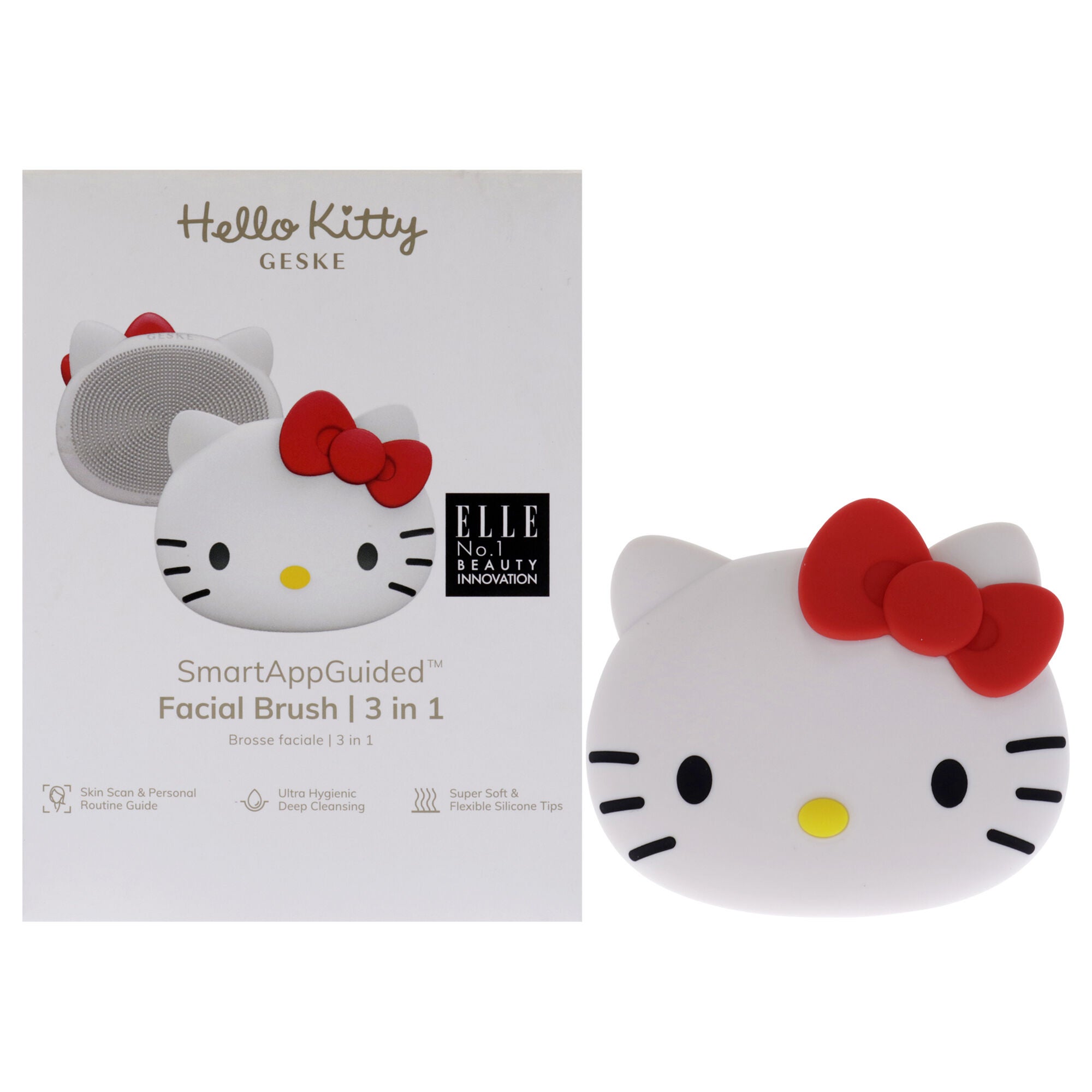 Hello Kitty Facial Brush 3 in 1 - Starlight by Geske for Women - 1 Pc Brush, See Description, hi-res image number 0