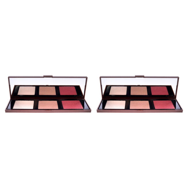 Zero Calorie Chocolate Highlighter Palette - 001 Cherry Chocolate by Pupa Milano for Women - 0.315 oz Highlighter - Pack of 2, NA, alternate image number null
