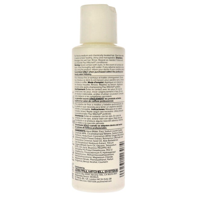 Shampoo One by Paul Mitchell for Unisex - 3.4 oz Shampoo, , alternate image number null