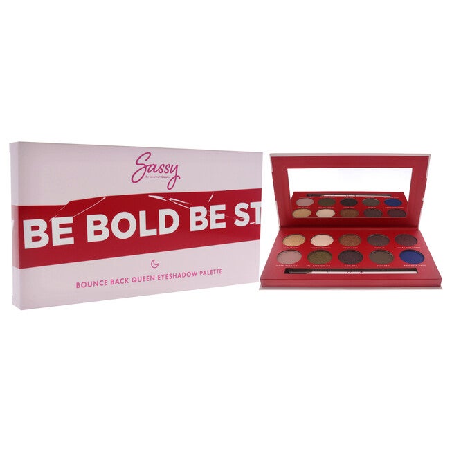Bounce Back Queen Palette by Sassy by Savannah Chrisley for Women - 2 Pc Eye Palette, Eyeliner Pencil - Black, See Description, alternate image number 1
