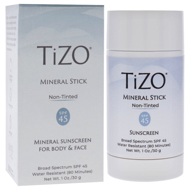 Mineral Stick Non Tinted SPF 45 by Tizo for Women - 1 oz Sunscreen, NA, alternate image number null