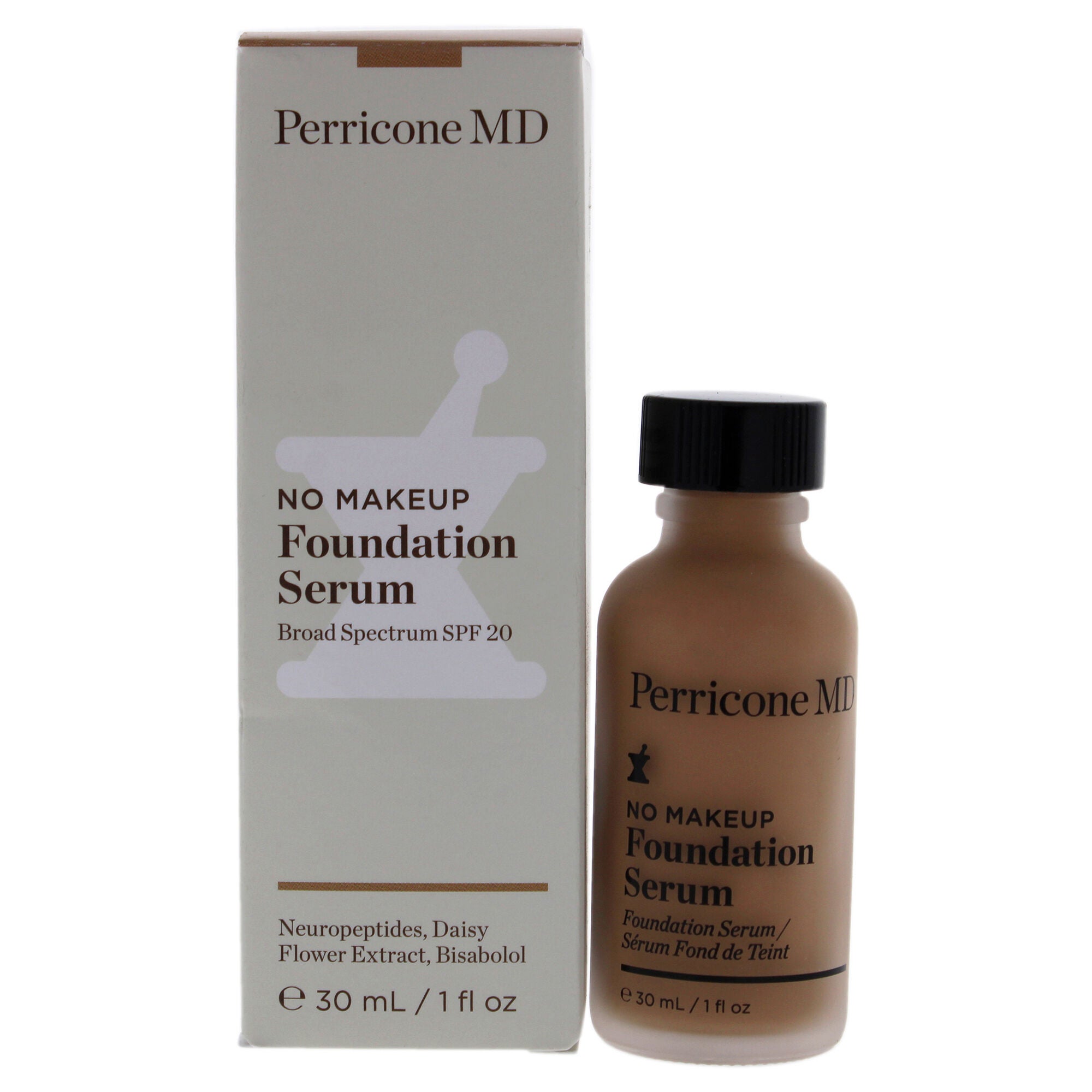 No Makeup Foundation Serum SPF 20 - Buff by Perricone MD for Women - 1 oz Foundation, See Description, hi-res image number 0