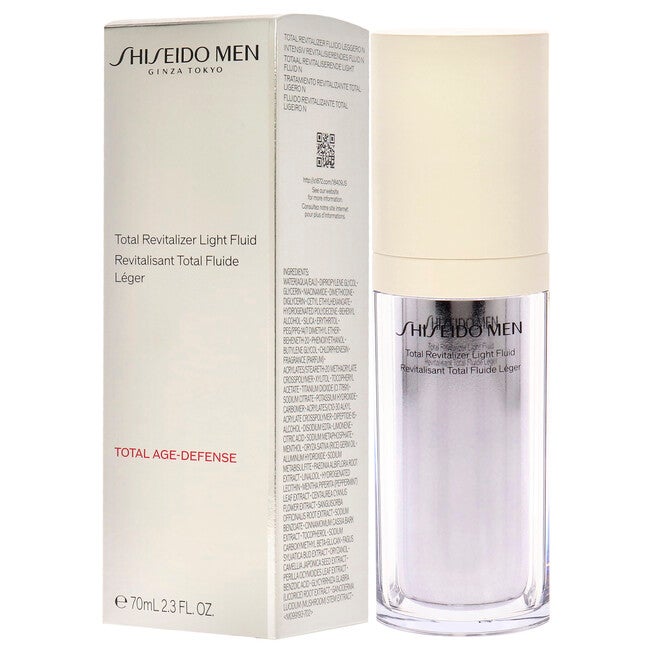 Total Revitalizer Light Fluid by Shiseido for Men - 2.3 oz Serum, , alternate image number null