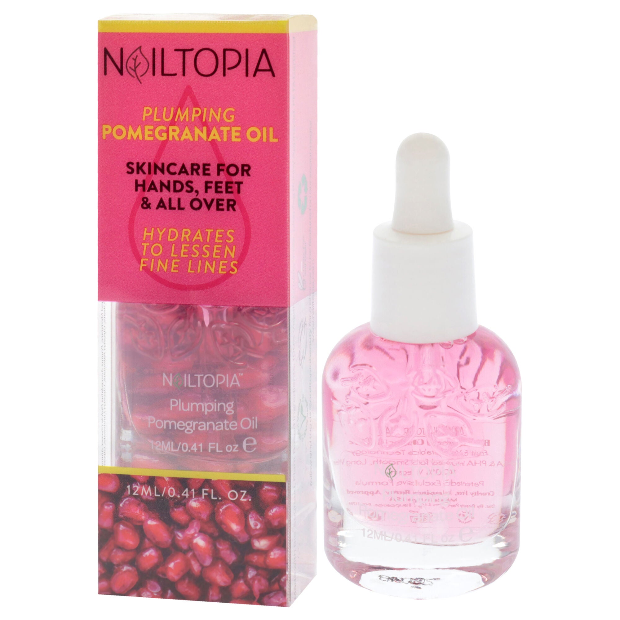 Plumping Oil - Pomegranate by Nailtopia for Women - 0.41 oz Oil, See Description, alternate image number 1