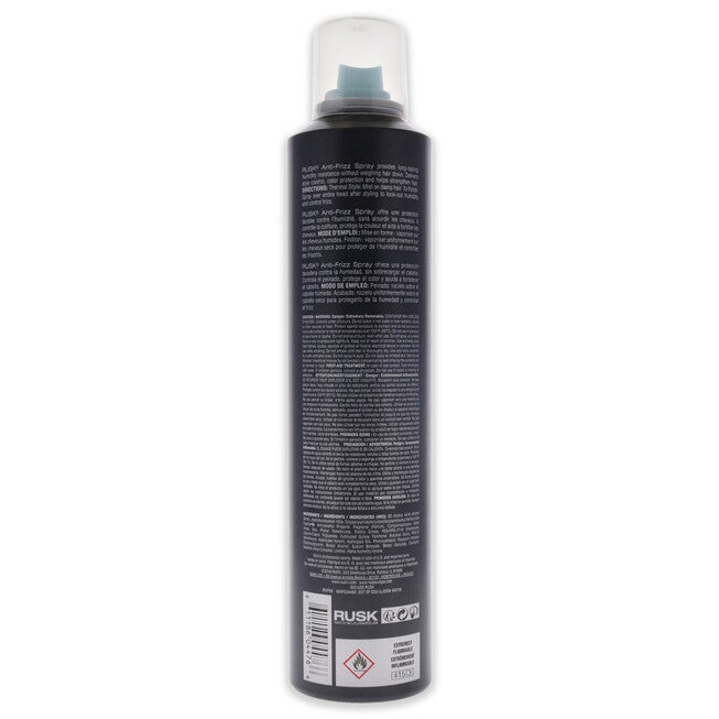 Anti-Frizz Spray by Rusk for Unisex - 8 oz Hair Spray, NA, alternate image number null
