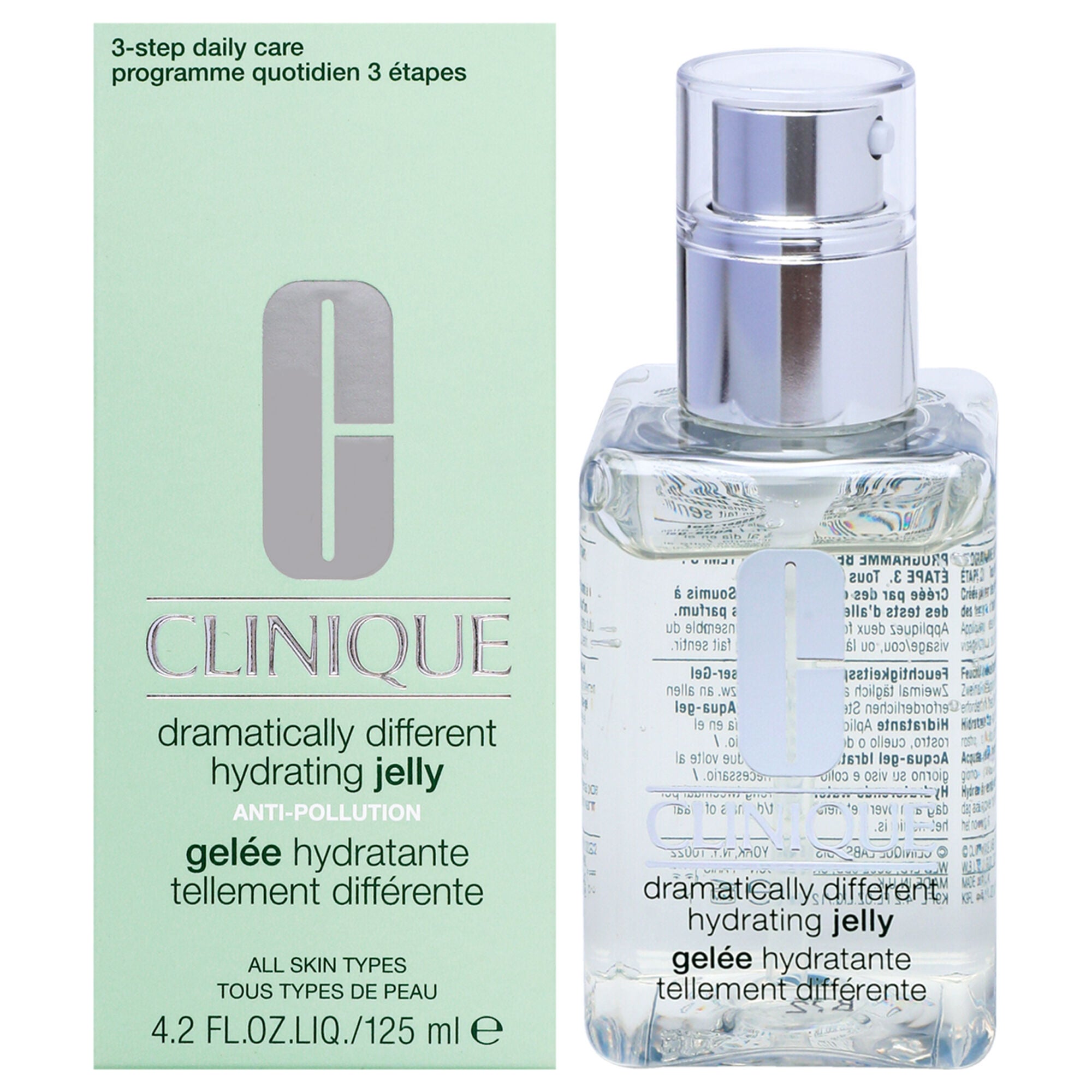 Dramatically Different Hydrating Jelly by Clinique for Unisex - 4.2 oz Gel, See Description, hi-res image number 0