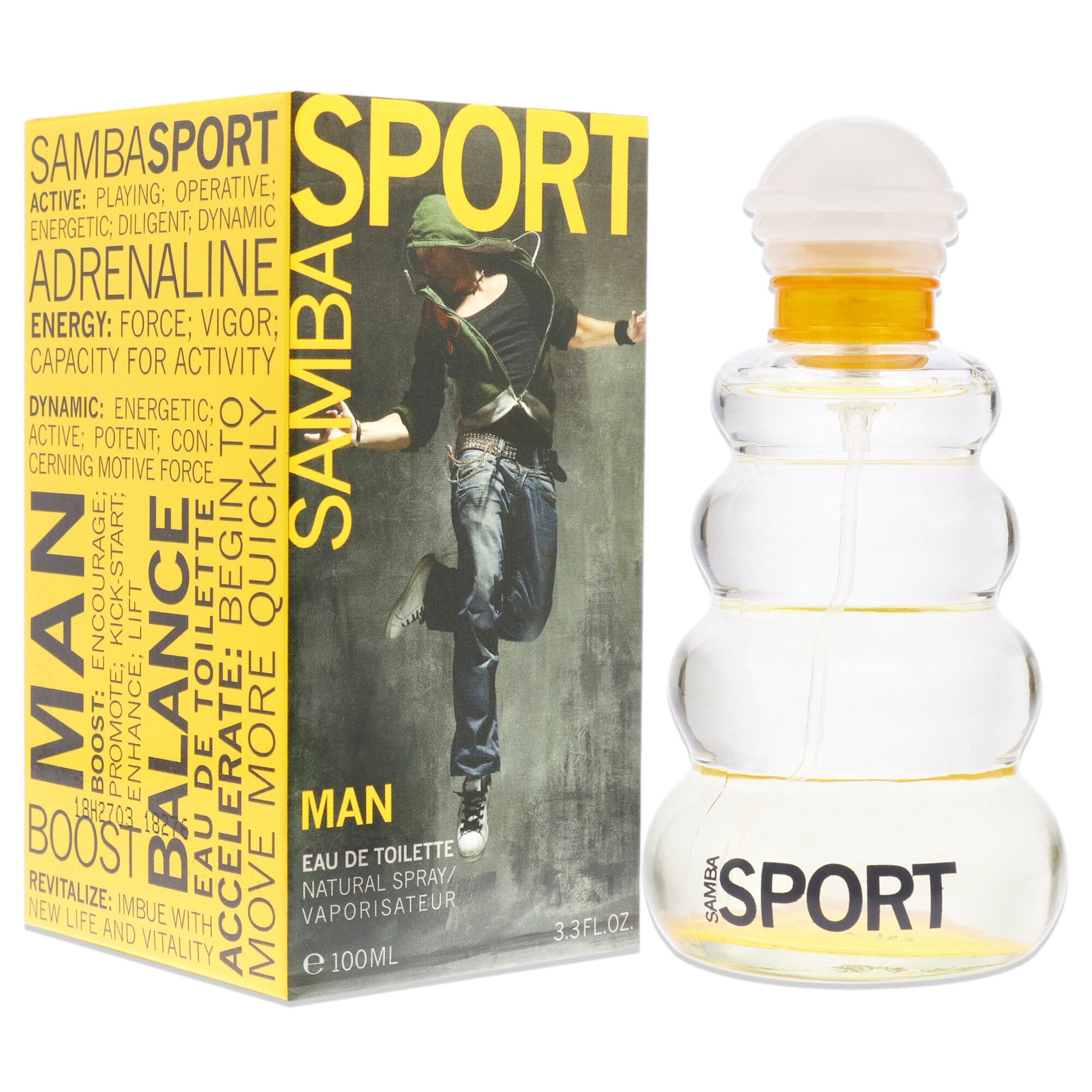 Samba Sport by Perfumers Workshop for Men - 3.3 oz EDT Spray, See Description, alternate image number 1