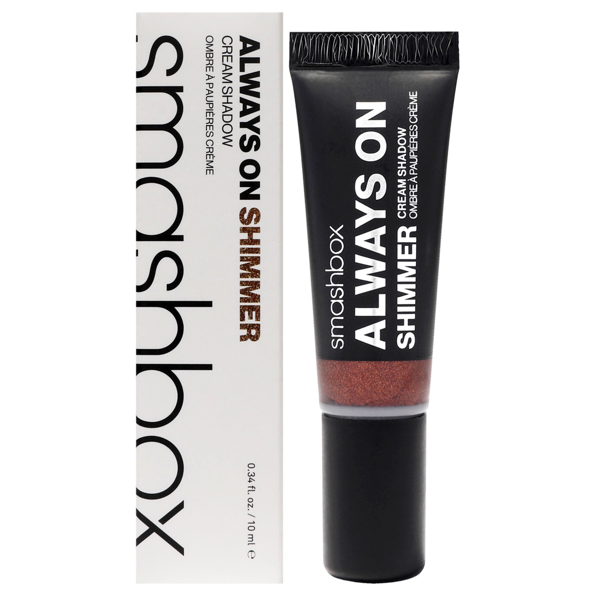 Always On Shimmer Cream Eye Shadow - Bronze by SmashBox for Women - 0.34 oz Eye Shadow, See Description, hi-res image number 0