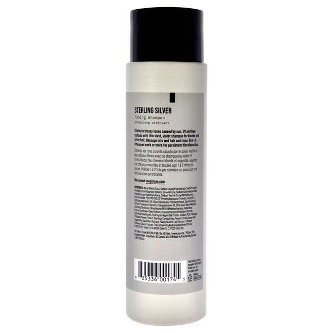 Sterling Silver Toning Shampoo by AG Hair Cosmetics for Unisex - 10 oz Shampoo, NA, alternate image number null