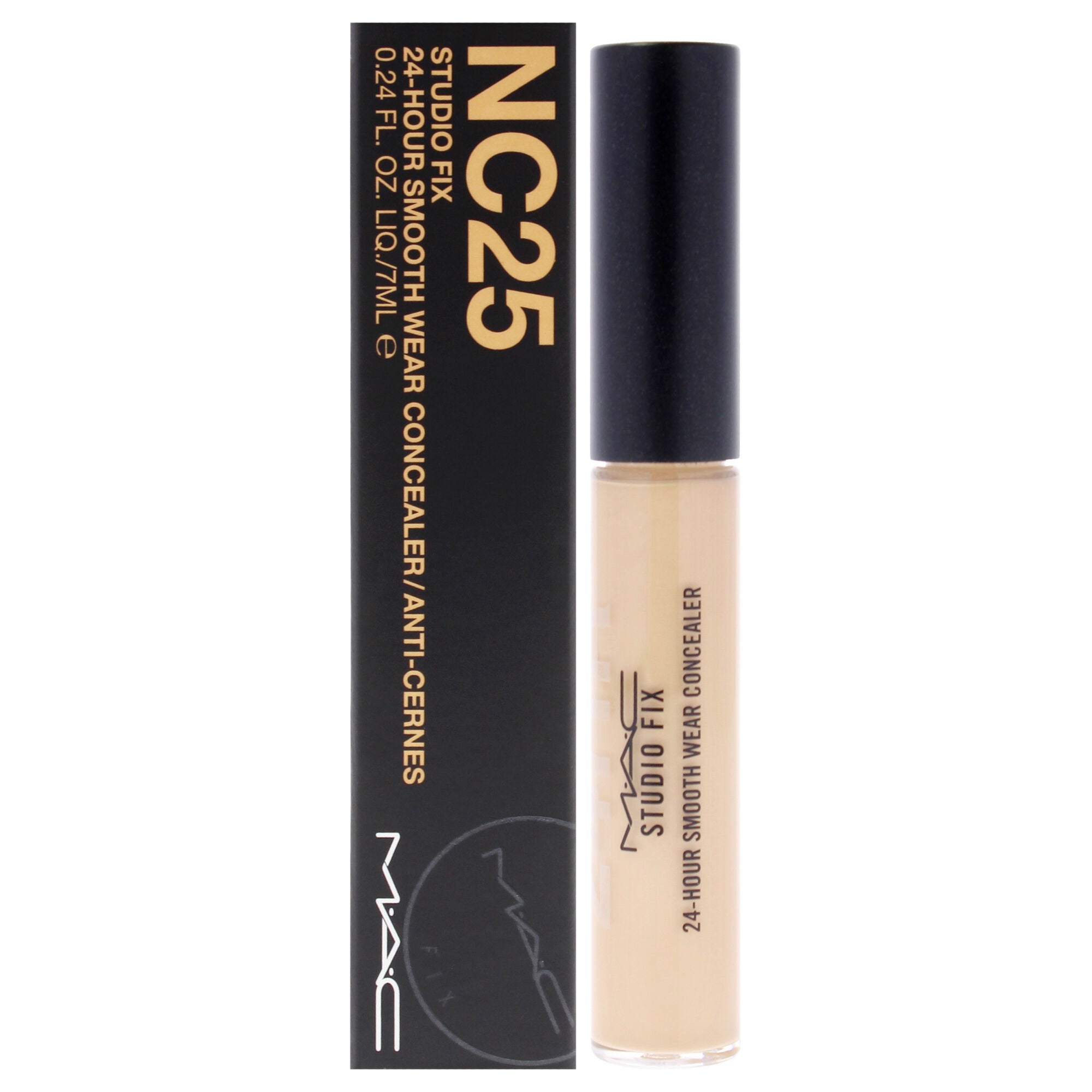 Studio Fix 24 Hour Smooth Wear Concealer - NC25 by MAC for Women - 0.24 oz Concealer, See Description, hi-res image number 0