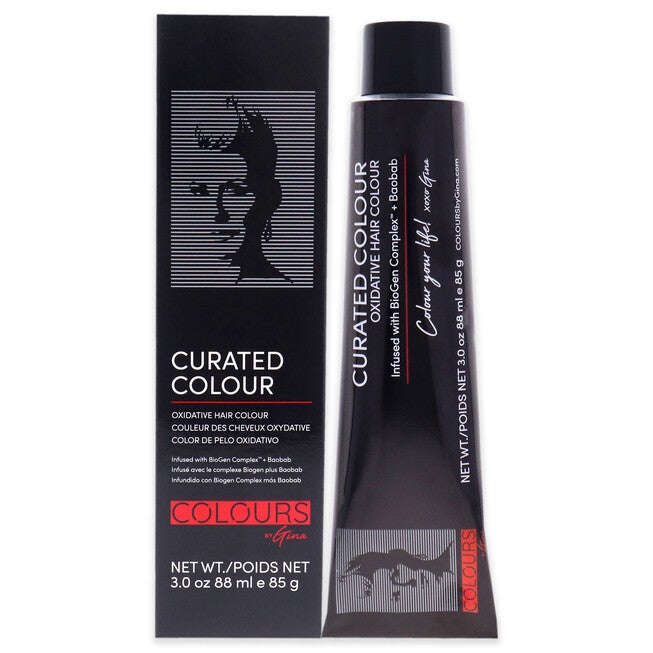 Curated Colour - 2.0-2N Darkest Natural Brown by Colours By Gina for Unisex - 3 oz Hair Color, , alternate image number null