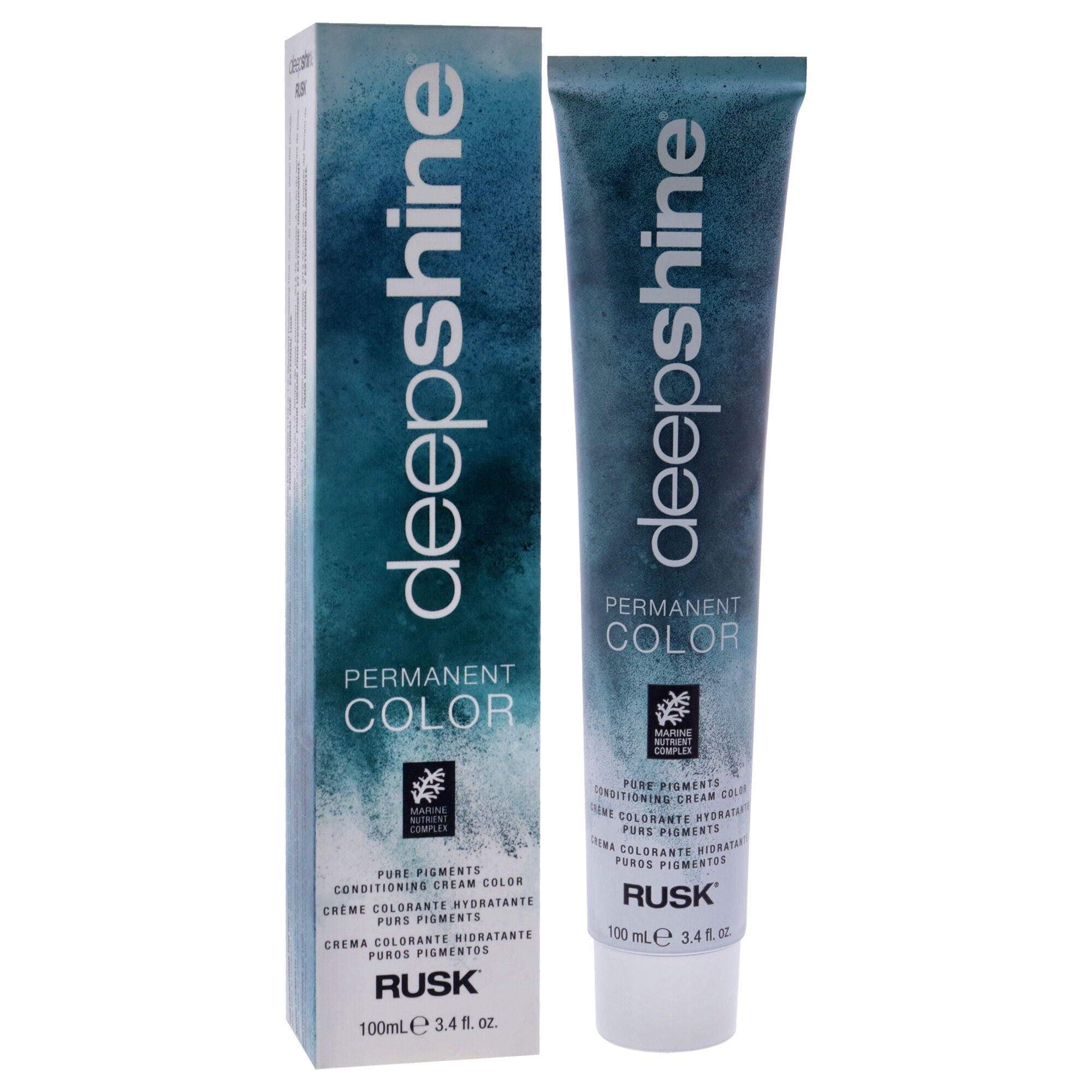 Deepshine Pure Pigments Conditioning Cream Color - 5.22VV Light Intense Violet by Rusk for Unisex - 3.4 oz Hair Color, See Description, alternate image number 2