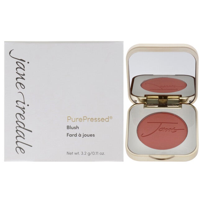 PurePressed Blush - Barely Rose by Jane Iredale for Women - 0.11 oz Blush, See Description, hi-res image number null