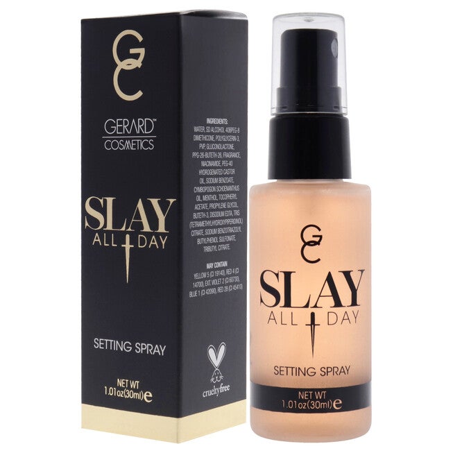 Slay All Day Setting Spray Mini - Jasmine by Gerard Cosmetic for Women - 1.01 oz Setting Spray, NA, alternate image number null