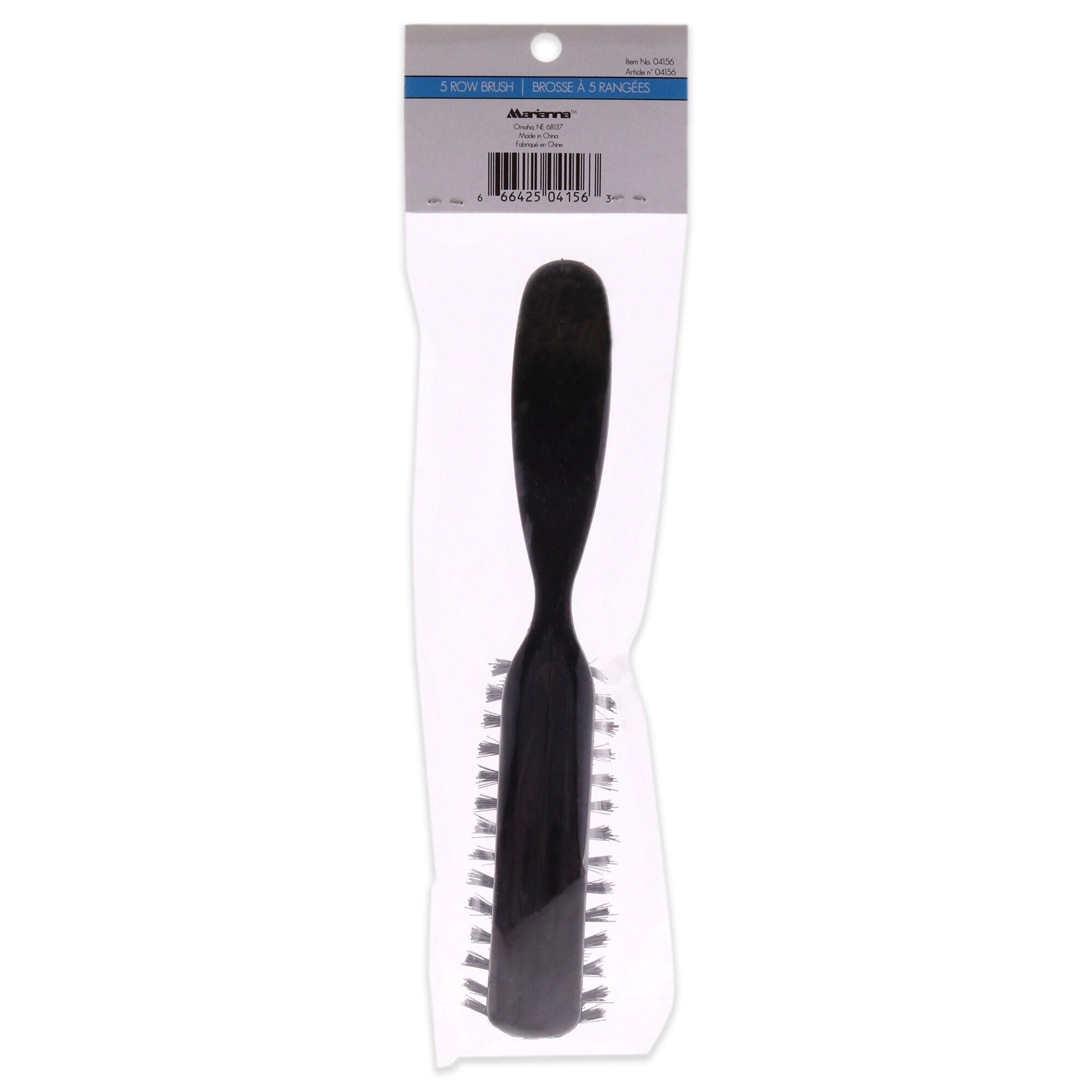 Pro Basic 5 Row Brush by Marianna for Unisex - 1 Pc Hair Brush, See Description, alternate image number 2