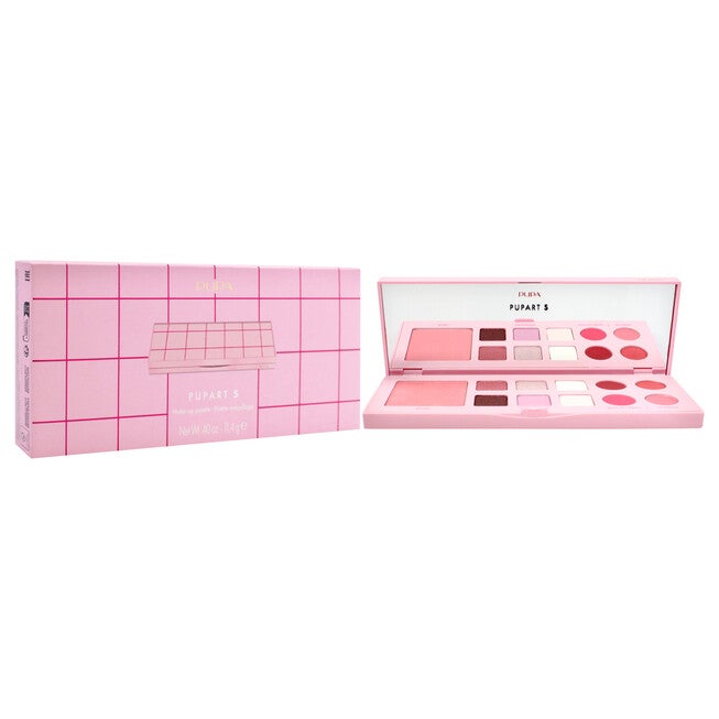 Pupart S Make-Up Palette - 002 Pink by Pupa Milano for Women - 0.4 oz Makeup, NA, alternate image number null