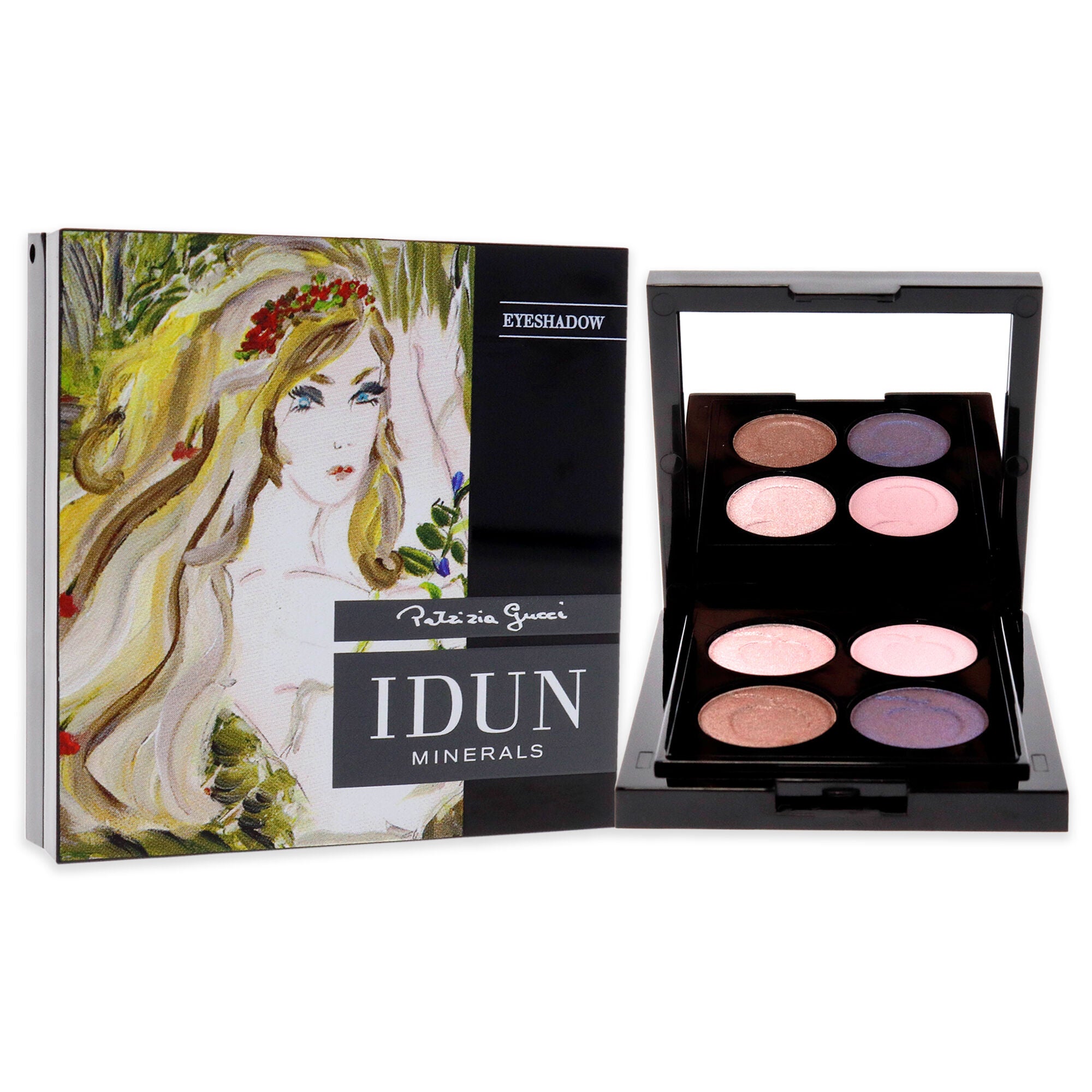 Eyeshadow Palette - 405 Norrlandssyren by Idun Minerals for Women - 4 x 0.03 oz Eye Shadow, , alternate image number 6