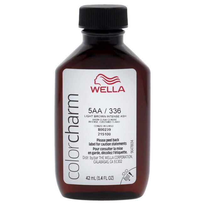 Color Charm Permanent Liquid Hair Color - 336 5AA Light Drab Brown by Wella for Unisex - 1.42 oz Hair Color, NA, alternate image number null