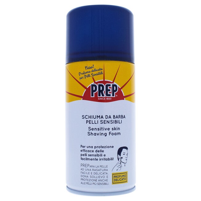 Pelli sensibili Shaving Foam Sensitive Skin by Prep for Men - 10 oz Shaving Foam, See Description, alternate image number 2