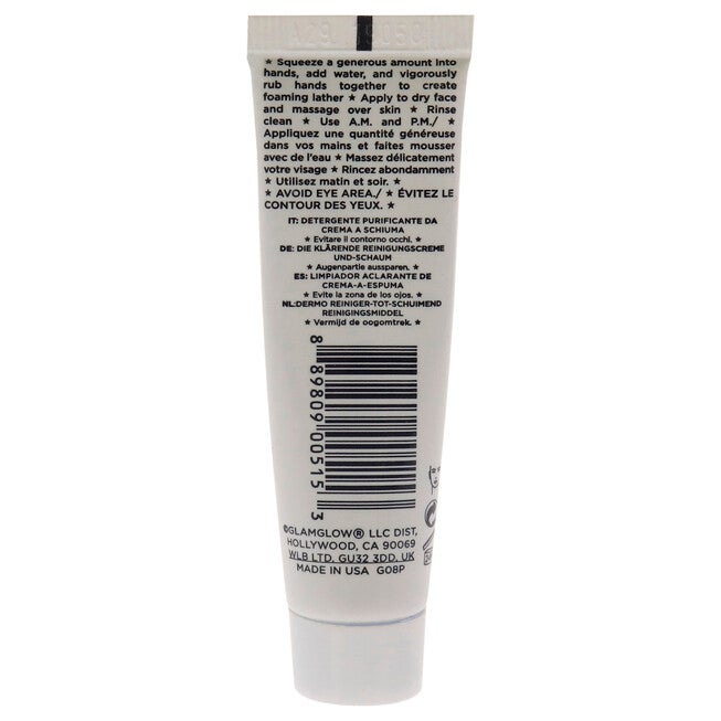 Supercleanse Clearing Cream-to-Foam Cleanser by Glamglow for Unisex - 0.5 oz Cleanser, , alternate image number null