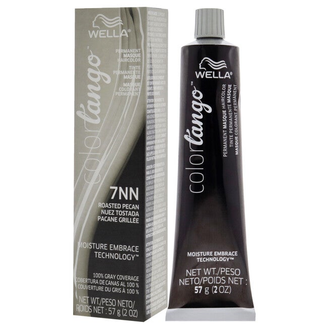 Color Tango Permanent Hair Color - 7NN Roasted Pecan Nuez Tostada by Wella for Unisex - 2 oz Hair Color, NA, alternate image number null