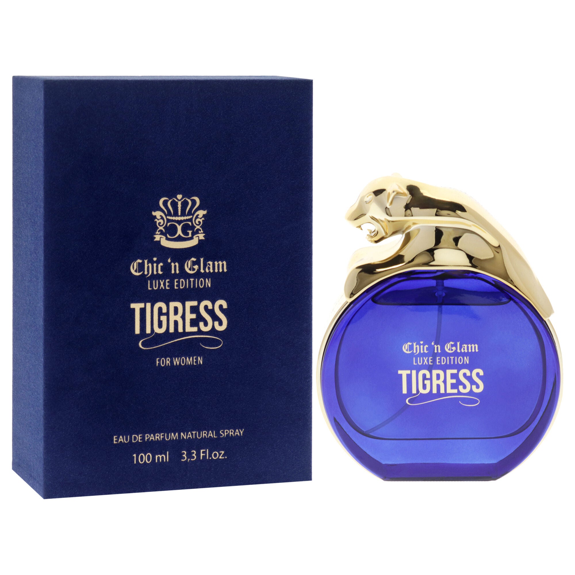Tigress - Luxe Edition by Chic N Glam for Women - 3.3 oz EDP Spray, See Description, alternate image number 2