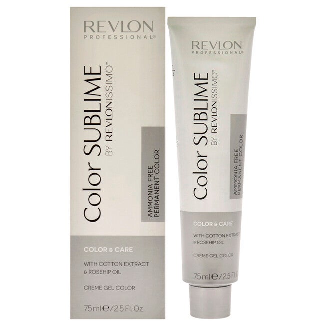Revlonissimo Color Sublime - 6.4 Dark Copper Blonde by Revlon for Unisex - 2.5 oz Hair Color, NA, hi-res image number null