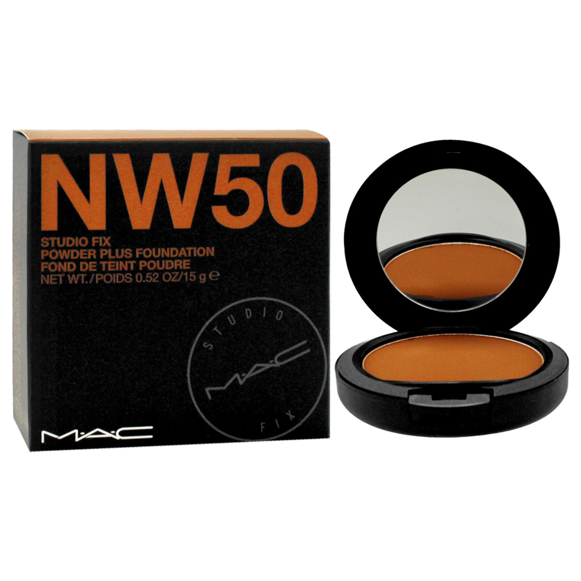 Studio Fix Powder Plus Foundation - NW50 by MAC for Women - 0.52 oz Foundation, See Description, alternate image number 1