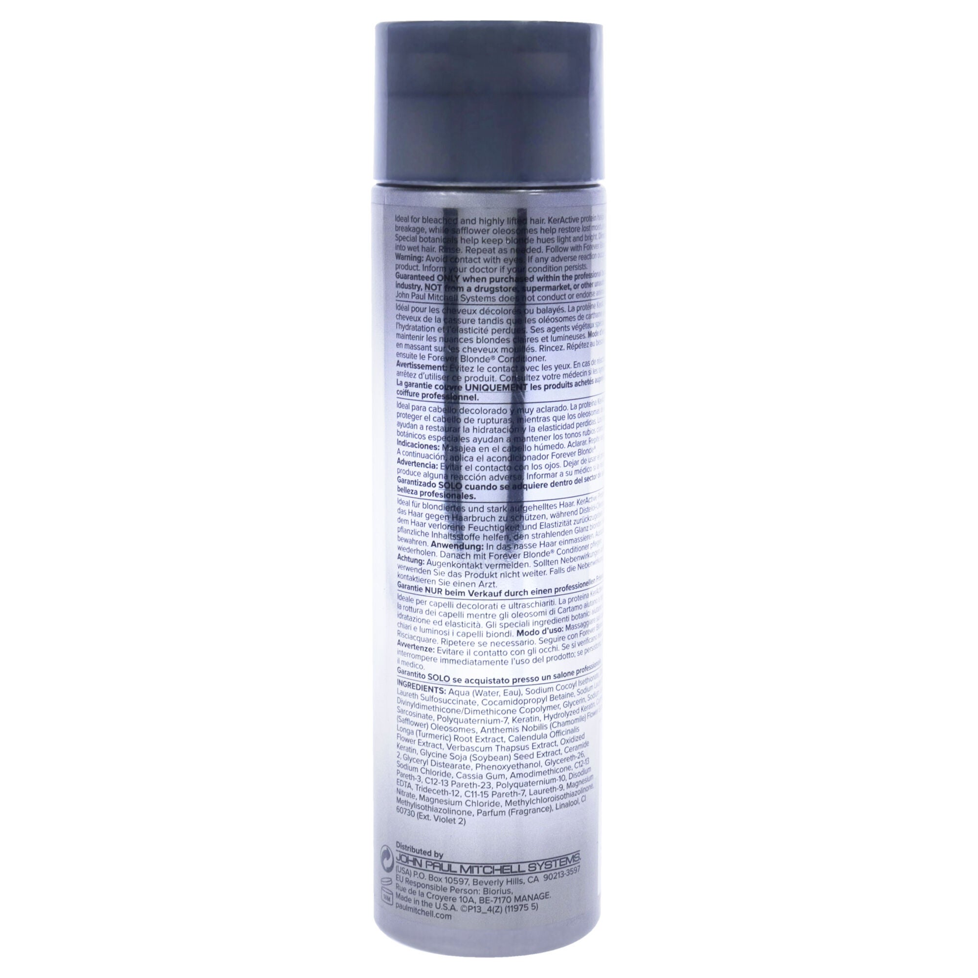 Forever Blonde Shampoo by Paul Mitchell for Unisex - 8.5 oz Shampoo, See Description, alternate image number 2