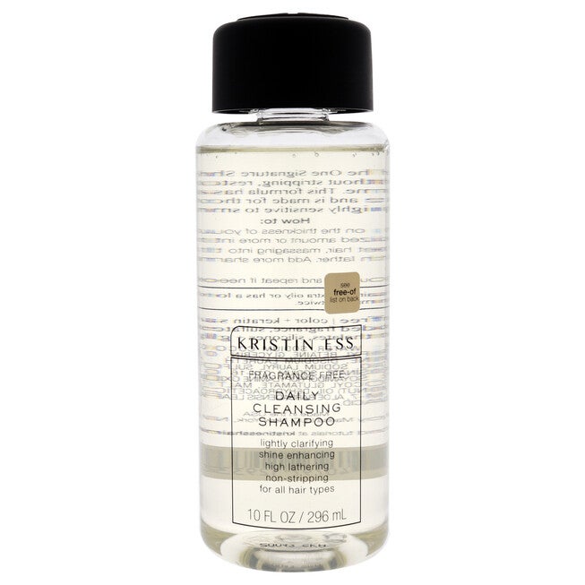 Fragrance Free Daily Cleansing Shampoo by Kristin Ess for Unisex - 10 oz Shampoo, NA, hi-res image number null