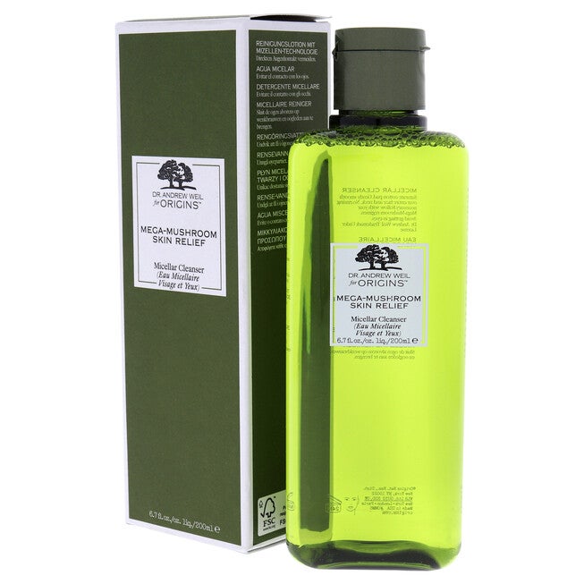 Mega-Mushroom Skin Relief Micellar Cleanser by Origins for Unisex - 6.7 oz Cleanser, , alternate image number null