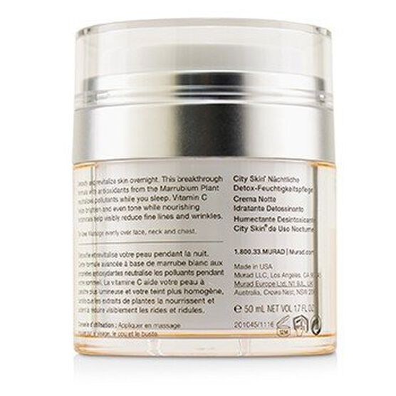 City Skin Overnight Detox Moisturizer, , alternate image number null