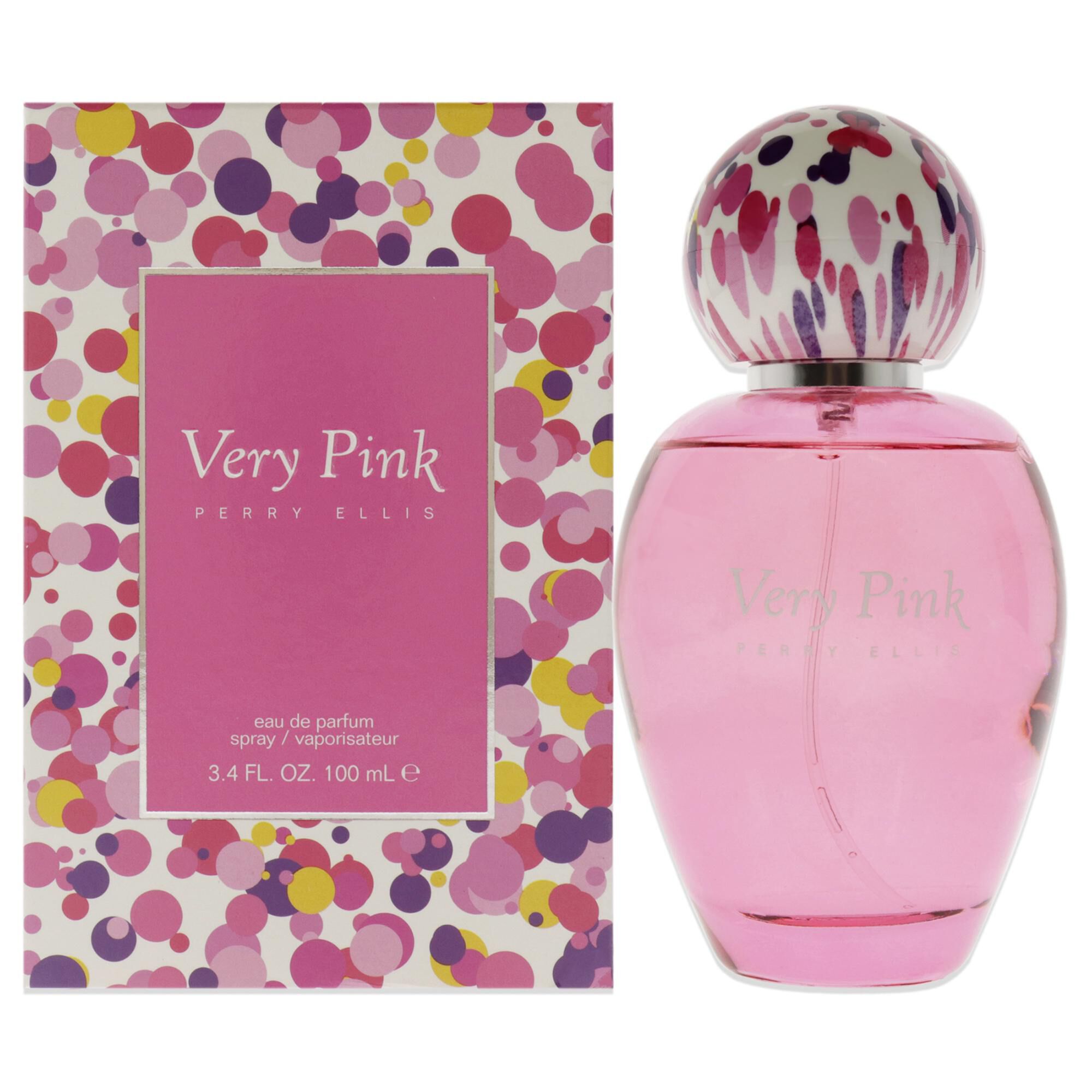 Very Pink by Perry Ellis for Women - 3.4 oz EDP Spray, Clear, hi-res image number 0