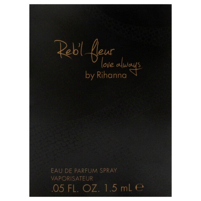 Rebl Fleur Love Always by Rihanna for Women - 0.05 oz EDT Spray Vial on Card (Mini), NA, hi-res image number null